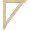 Ekena Millwork Traditional Slat Rough Sawn Bracket, Douglas Fir, 4"W x 32"D x 40"H BKT04X32X40TRA06RDF - alternate 2